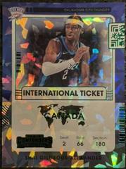 Shai Gilgeous Alexander [Cracked Ice] Basketball Cards 2021 Panini Contenders International Ticket Prices