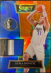 Luka Doncic [Tie Dye Prizm] Basketball Cards 2021 Panini Select Signatures Prices