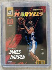 James Harden [Press Proof] Basketball Cards 2022 Panini Donruss Net Marvels Prices