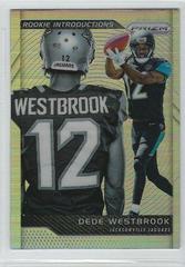 Dede Westbrook Football Cards 2017 Panini Prizm Rookie Introductions Prices