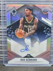 Jose Alvarado [Silver] Basketball Cards 2021 Panini Chronicles Phoenix Rookie Autographs Prices