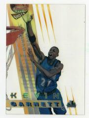 Kevin Garnett [Atomic Refractor] Basketball Cards 1996 Bowman's Best Shots Prices