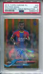 Wilfried Zaha [Autograph Gold Refractor] #43 Soccer Cards 2018 Topps Chrome Premier League Prices