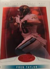 Fred Taylor [Red Hot] #33 Football Cards 2004 Fleer Hot Prospects Prices