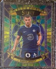 Mason Mount #27 Soccer Cards 2022 Panini Select Premier League Stained Glass Prices