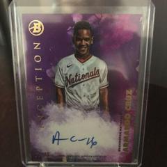 Armando Cruz [Fuchsia] Baseball Cards 2021 Bowman Inception Autographs Prices