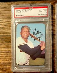 Willie Mays #65 Baseball Cards 1969 Topps Super Prices