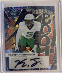 Kayvon Thibodeaux [Lightning] #HB-KT1 Football Cards 2022 Leaf Valiant Autographs Here Comes the Boom Prices