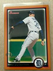 Max Scherzer [Orange] Baseball Cards 2010 Bowman Prices