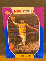 LeBron James [Blue] #146 Basketball Cards 2020 Panini Hoops Prices