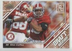 Glen Coffee #28 Football Cards 2009 Upper Deck Draft Edition Prices
