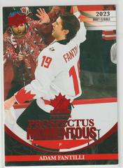 Adam Fantilli [Red] #PM-41 Hockey Cards 2023 Upper Deck Team Canada Juniors Prospectus Momentous Prices