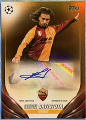 Gabriel Batistuta [Orange Foilboard] #A-GB Soccer Cards 2023 Topps UEFA Club Autograph Prices