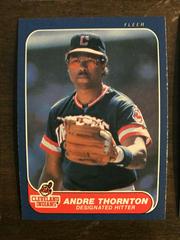 Andre Thornton #596 Baseball Cards 1986 Fleer Prices