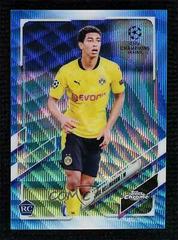 Jude Bellingham [Blue Wave] Soccer Cards 2020 Topps Chrome UEFA Champions League Prices