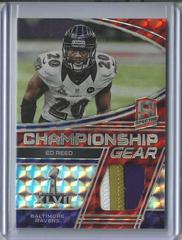 Ed Reed [Orange] #CG-ERE Football Cards 2022 Panini Spectra Championship Gear Prices
