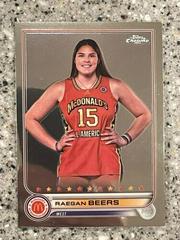 Raegan Beers [Orange Basketball] #85 Basketball Cards 2022 Topps Chrome McDonald's All-American Prices