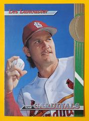 Les Lancaster #26 Baseball Cards 1993 Stadium Club Cardinals Prices