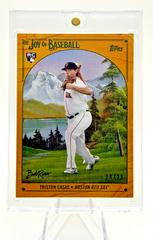 Triston Casas [Indian Yellow] #100 Baseball Cards 2023 Topps X Bob Ross The Joy Of Prices