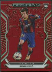 Riqui Puig Soccer Cards 2020 Panini Obsidian Prices