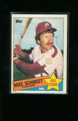 Mike Schmidt Baseball Cards 1985 Topps Tiffany Prices