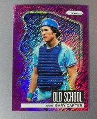 Gary Carter [Purple Shimmer] #OS-10 Baseball Cards 2022 Panini Prizm Old School Prices