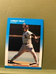 LeMarr Hoyt #418 Baseball Cards 1987 Fleer Prices