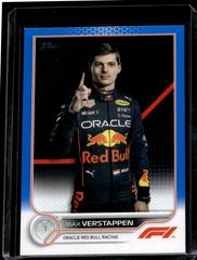 Max Verstappen [Blue] #1 Racing Cards 2022 Topps Formula 1 Prices