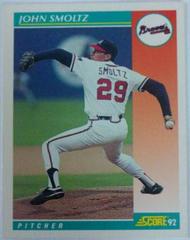 John Smoltz #287 Baseball Cards 1992 Score Prices