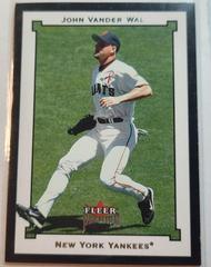 John Vander Wal #63 Baseball Cards 2002 Fleer Premium Prices