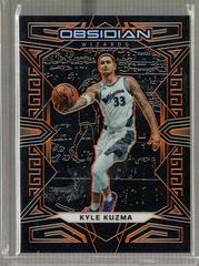 Kyle Kuzma [Orange] Basketball Cards 2022 Panini Obsidian Prices