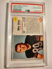 Mike Ditka [Hand Cut] #111 Football Cards 1962 Post Cereal Prices