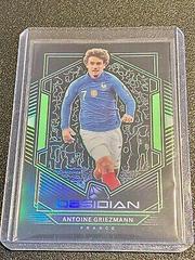 Antoine Griezmann [Green] Soccer Cards 2019 Panini Obsidian Prices