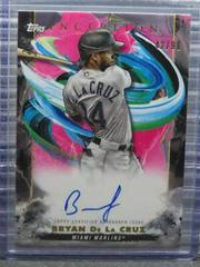 Bryan De La Cruz [Magenta] #BRES-BD Baseball Cards 2023 Topps Inception Rookie and Emerging Stars Autographs Prices