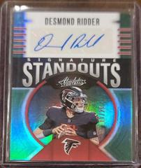 Desmond Ridder [Green] #SS-7 Football Cards 2023 Panini Absolute Signature Standouts Prices