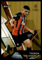 Taison [Gold Refractor] Soccer Cards 2018 Finest UEFA Champions League Prices