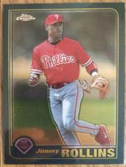 Jimmy Rollins Baseball Cards 2001 Topps Chrome Traded Prices