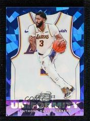 Anthony Davis [Blue Cracked Ice] #31 Basketball Cards 2019 Panini Contenders Optic Uniformity Prices