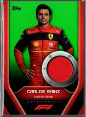 Carlos Sainz [Green] #F1RL-CS Racing Cards 2022 Topps Formula 1 F1 Relics Prices