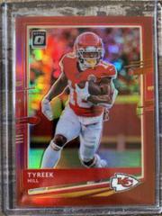 Tyreek Hill [Red] #2 Football Cards 2020 Panini Donruss Optic Prices