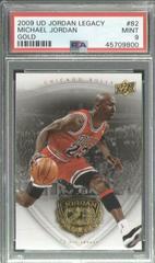 Michael Jordan Gold #82 Basketball Cards 2009 Upper Deck Jordan Legacy Prices