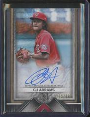 CJ Abrams #AA-CA Baseball Cards 2023 Topps Museum Collection Archival Autographs Prices