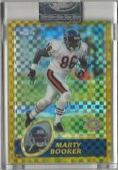 Marty Booker [Gold Xfractor] #113 Football Cards 2003 Topps Chrome Prices