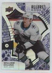 William Eklund [Blue Leopard] #102 Hockey Cards 2021 Upper Deck Allure Prices