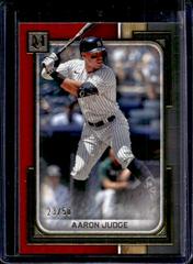 Aaron Judge [Ruby] Baseball Cards 2023 Topps Museum Collection Prices
