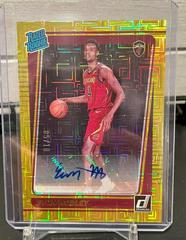 Evan Mobley [Signatures Choice Gold] #225 Basketball Cards 2021 Panini Donruss Prices