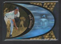 Greg Maddux [Gold] #7 Baseball Cards 1997 Spx Prices