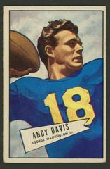 Andy Davis Football Cards 1952 Bowman Small Prices