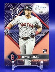 Triston Casas [Rose Gold] #ST-9 Baseball Cards 2023 Bowman Sterling Tek Prices