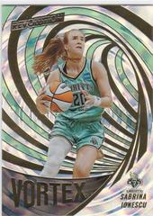 Sabrina Ionescu [Fractal] #17 Basketball Cards 2022 Panini Revolution WNBA Vortex Prices